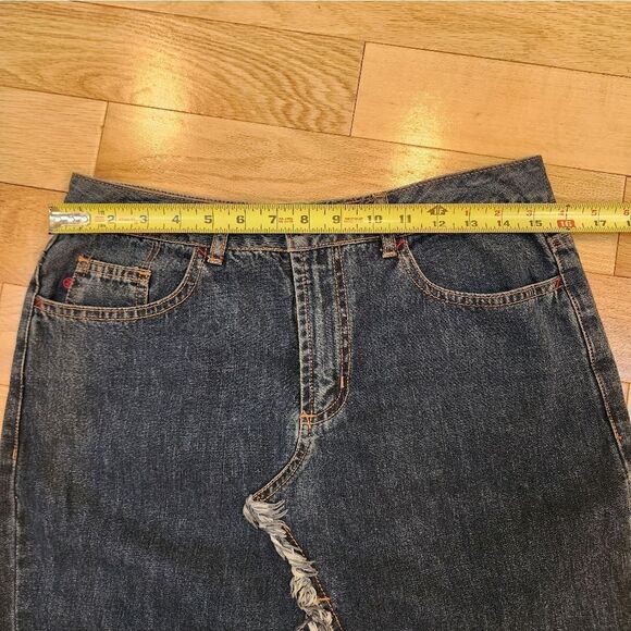 Vintage BOHO Z. Cavaricci Patchwork Straight Maxi Skirt - Picture 5 of 10